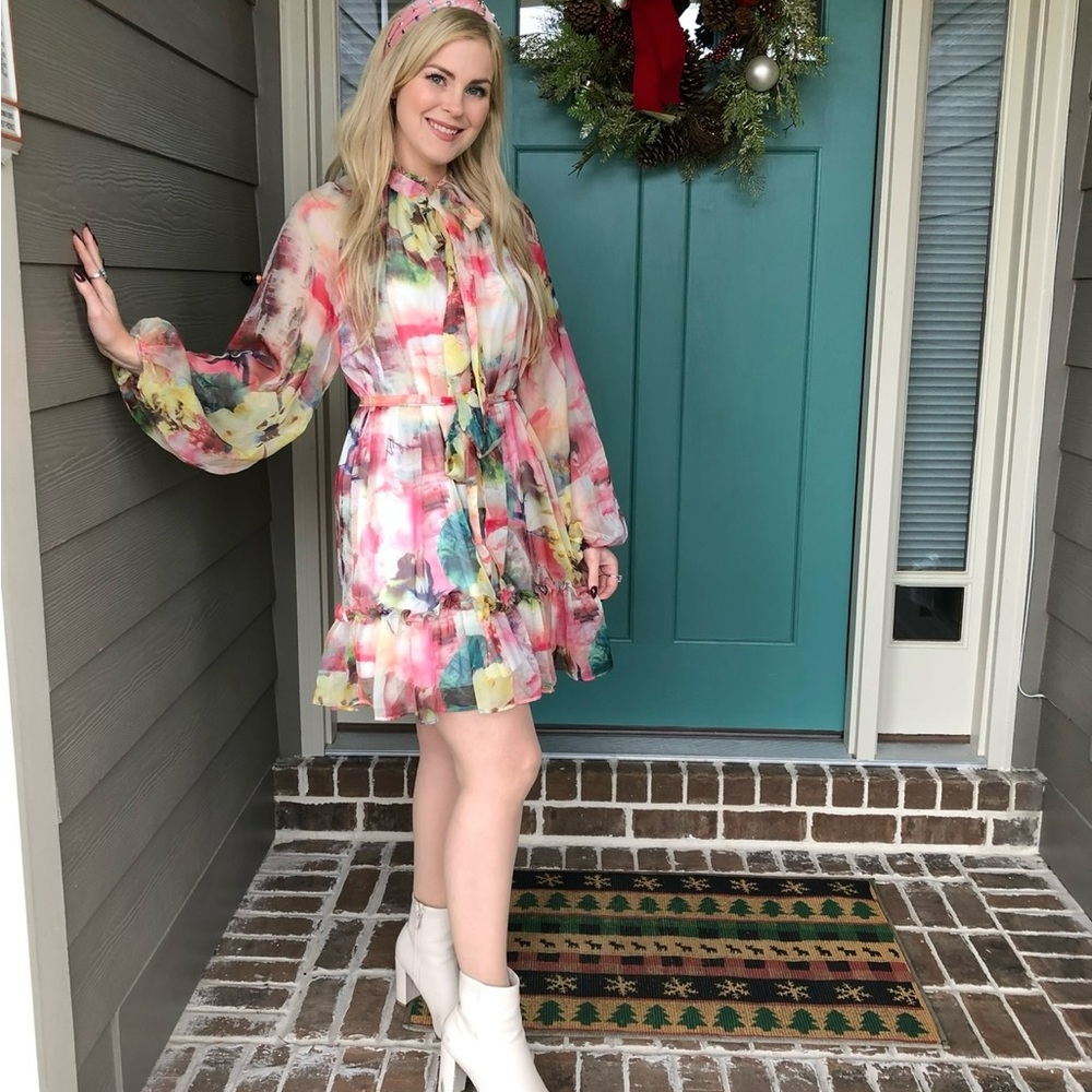 Floral print Babydoll Dress